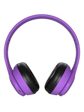 NEW GEMS Over the Ear Wireless Purple Headphones
